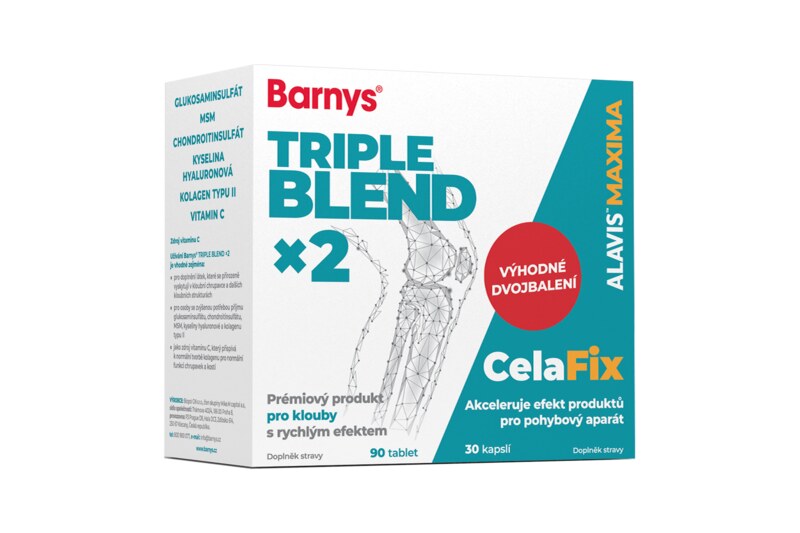Barnys Triple Blend x2 90 tablet + Alavis Maxima CelaFix 30 kapslí