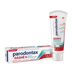 Parodontax Dásně + Dech & citlivé zuby zubní pasta 75 ml