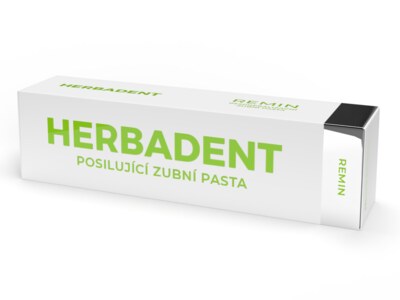 Herbadent Remin posilující zubní pasta 75 g