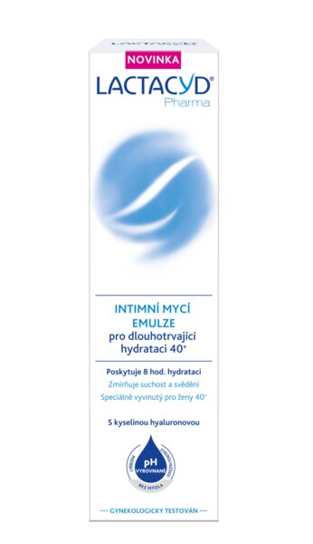 Lactacyd Pharma pro dlouhotrvající hydrataci 40+ mycí emulze 250 ml
