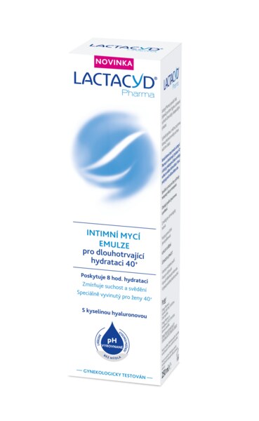 Lactacyd Pharma pro dlouhotrvající hydrataci 40+ mycí emulze 250 ml