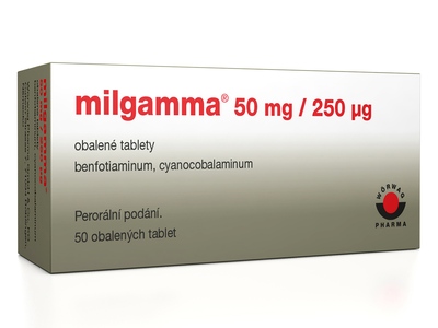 Milgamma 50 obalených tablet Milgamma 50 obalených tablet