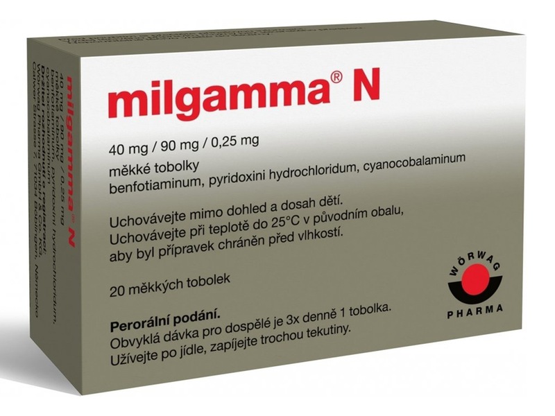 Milgamma N 20 měkkých tobolek