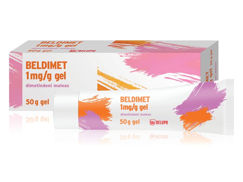 Beldimet 1 mg/g gel 50 g Beldimet 1 mg/g gel 50 g