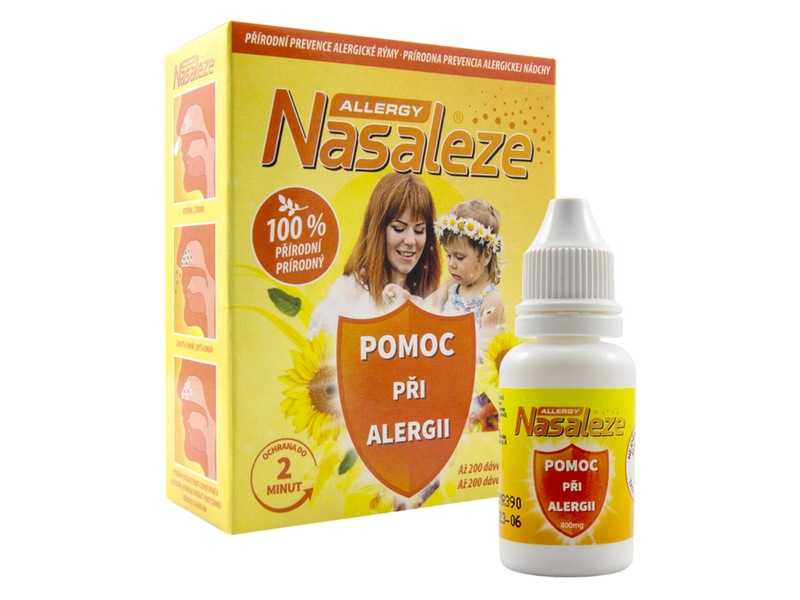 Nasaleze Allergy nosní práškový sprej 800 mg