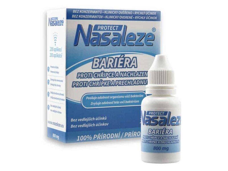 Nasaleze Protect nosní práškový sprej 800 mg