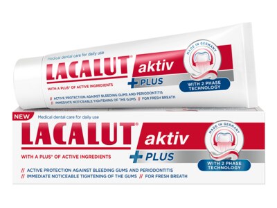 Lacalut Activ Plus zubní pasta 75 ml Lacalut Activ Plus zubní pasta 75 ml