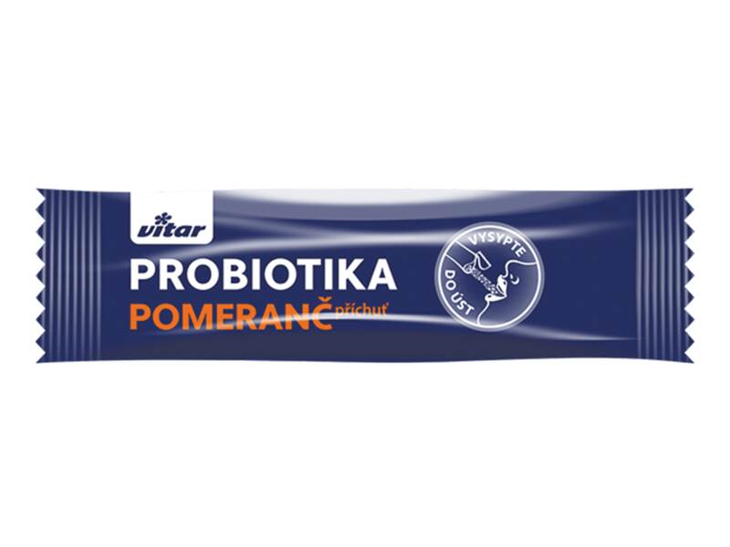 Vitar Probiotika pomeranč 16 sáčků