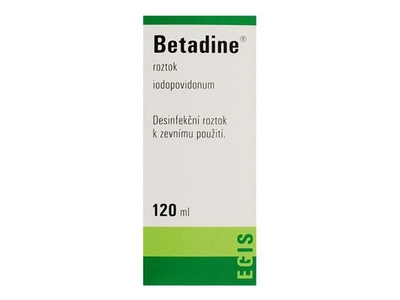 Betadine roztok 120 ml