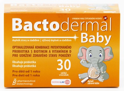 Bactodermal Baby 30 sáčků Bactodermal Baby 30 sáčků