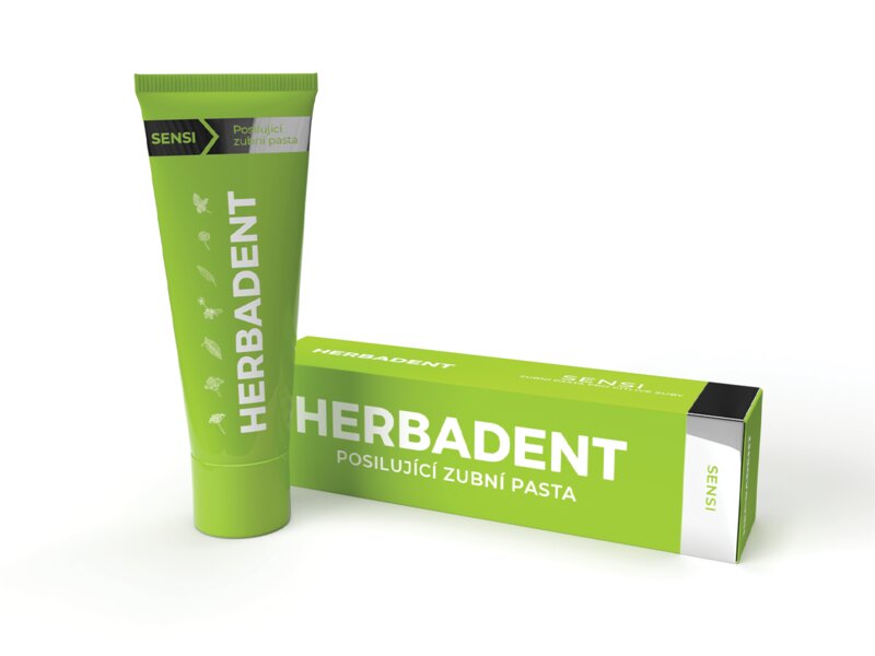 Herbadent Sensi posilující zubní pasta 75 g Herbadent Sensi posilující zubní pasta 75 g