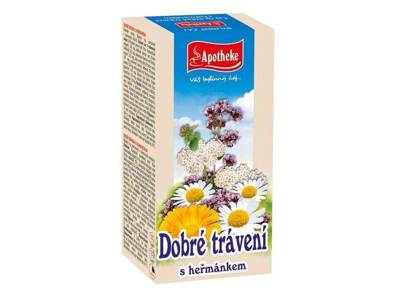Apotheke Na dobré trávení čaj nálevové sáčky 20x1,5 g