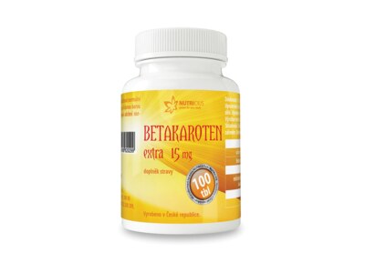 Nutricius Betakaroten Extra 15 mg 100 tablet