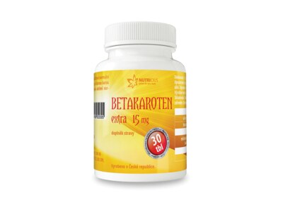 Nutricius Betakaroten Extra 15 mg 30 tablet