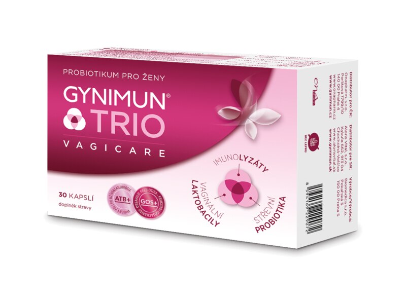 Gynimun Trio Vagicare 30 kapslí
