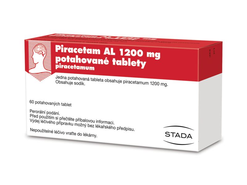 Piracetam AL 1200 mg 60 potahovaných tablet
