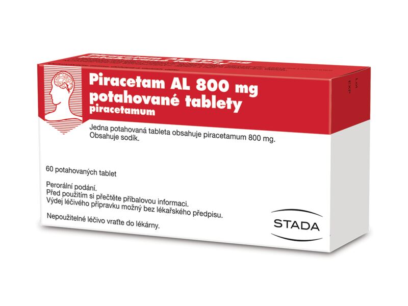 Piracetam AL 800 mg 60 potahovaných tablet