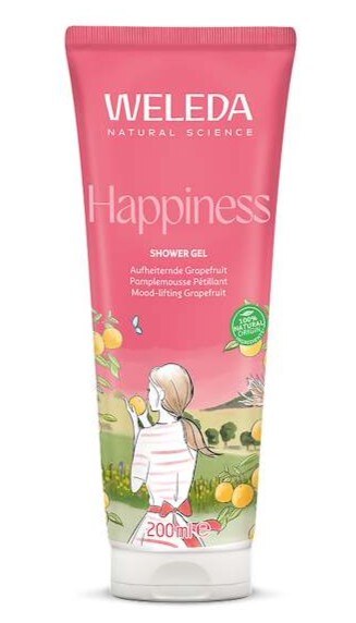 Weleda Happiness Grepový sprchový gel 200 ml Weleda Happiness Grepový sprchový gel 200 ml