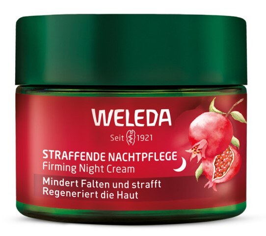 Weleda Zpevňující noční krém s granátovým jablkem a maca peptidy 40 ml