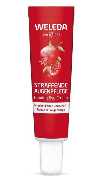 Weleda Zpevňující oční krém s granátovým jablkem a maca peptidy 12 ml Weleda Zpevňující oční krém s granátovým jablkem a maca peptidy 12 ml