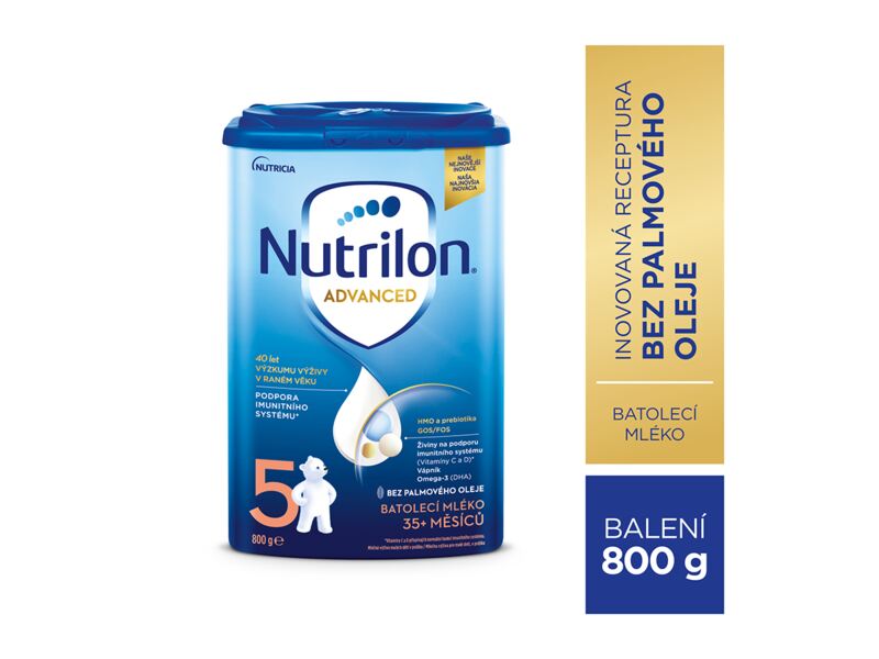 Nutrilon Advanced 5 batolecí mléko 35+ měsíců 800 g