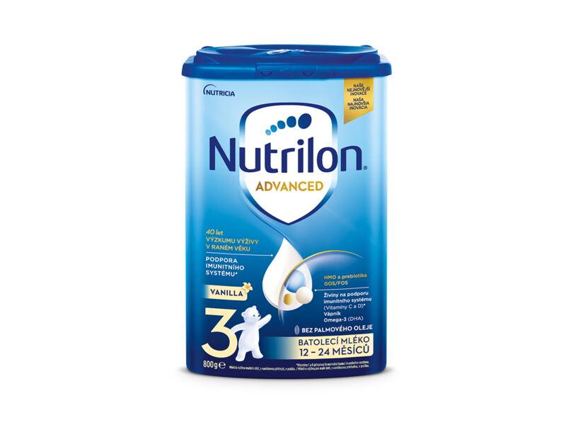 Nutrilon Advanced 3 Vanilka batolecí mléko 12- 24 měsíců 800 g