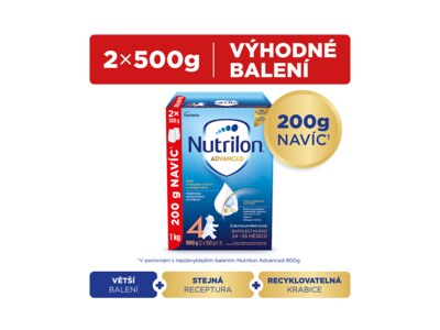 Nutrilon Advanced 4 batolecí mléko 24- 35 měsíců 1 kg