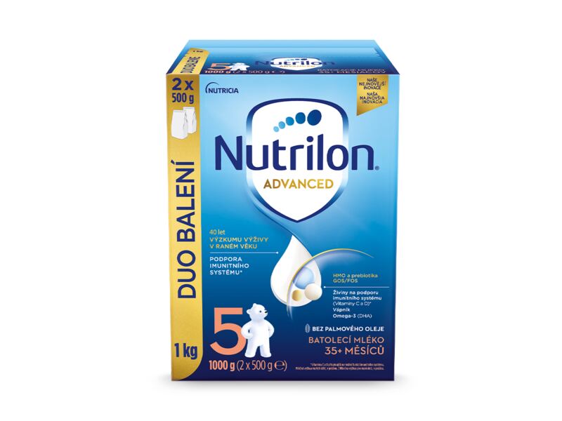 Nutrilon Advanced 5 batolecí mléko 35+ měsíců 1 kg