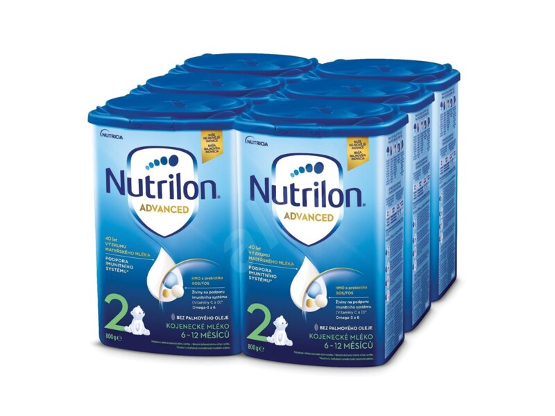 Nutrilon Advanced 2 kojenecké mléko 6x800 g