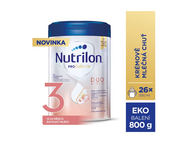 Nutrilon Profutura 3 Duobiotik batolecí mléko 12- 24 měsíců 800 g