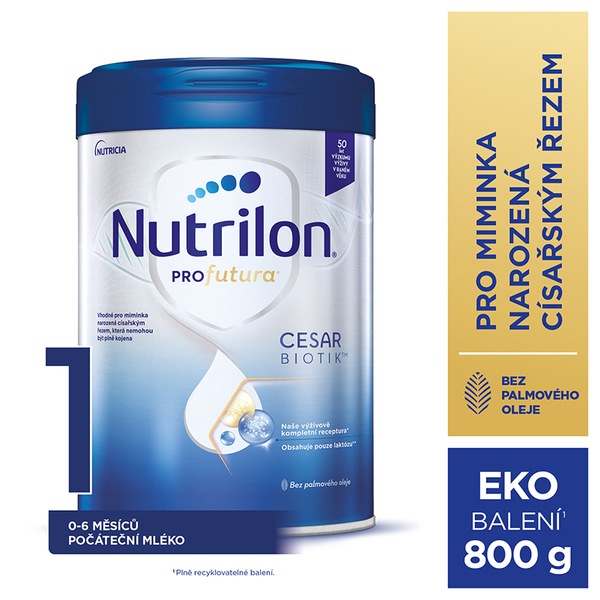 Nutrilon Profutura 1 Cesarbiotik počáteční mléko 800 g