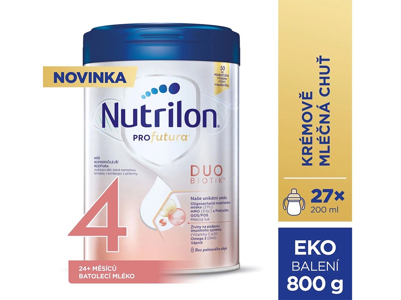 Nutrilon Profutura 4 Duobiotik batolecí mléko 24+ měsíců 4x800 g