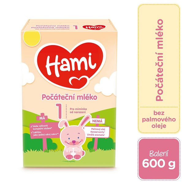 Hami 1 počáteční mléko 600 g