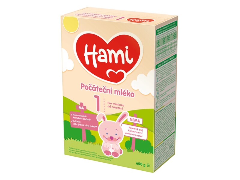 Hami 1 počáteční mléko 600 g
