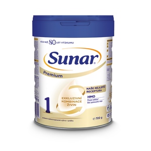 Sunar Premium 1 počáteční mléko 700 g