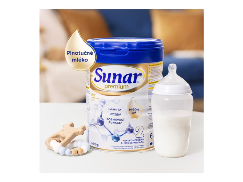 Sunar Premium 1 počáteční mléko 700 g