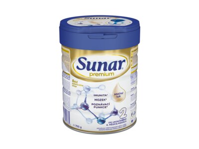 Sunar Premium 2 pokračovací mléko 700 g