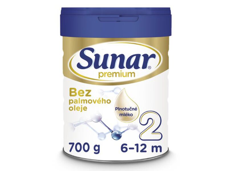 Sunar Premium 2 pokračovací mléko 700 g