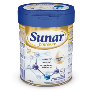 Sunar Premium 2 pokračovací mléko 700 g