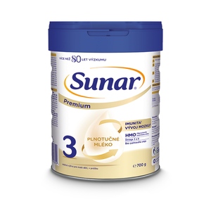 Sunar Premium 3 batolecí mléko 700 g