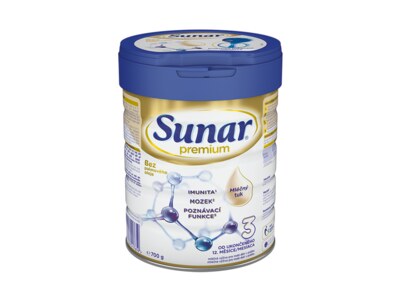 Sunar Premium 3 batolecí mléko 700 g