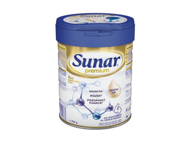 Sunar Premium 4 batolecí mléko 700 g
