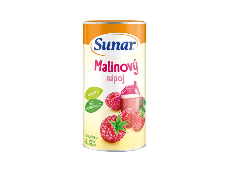 Sunar rozpustný nápoj malinový 200 g 