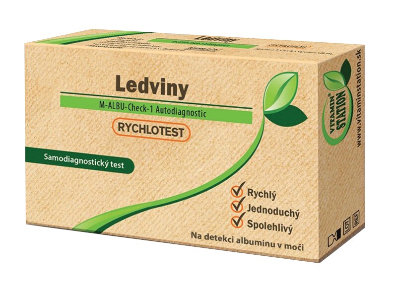 Vitamin Station Ledviny rychlotest 1 ks Vitamin Station Ledviny rychlotest 1 ks