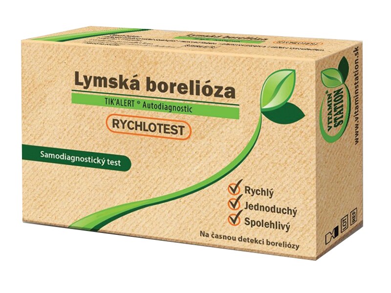 Vitamin Station Lymská borelióza rychlotest 1 ks Vitamin Station Lymská borelióza rychlotest 1 ks