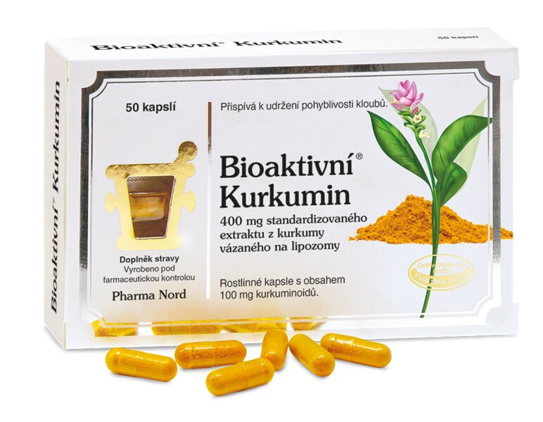Pharma Nord Bioaktivní Kurkumin na pohyblivost kloubů 50 kapslí