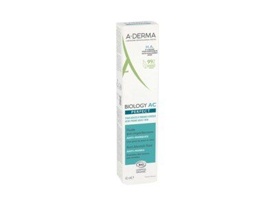 A-Derma Biology AC Perfect Fluid H.A. proti nedokonalostem pleti 40 ml