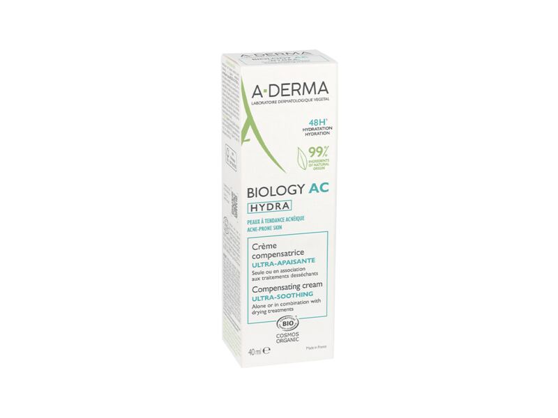 A-Derma Biology AC Hydra kompenzační krém na suchou pleť 40 ml