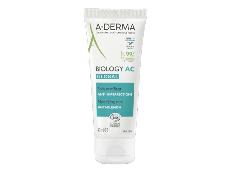 A-Derma Biology AC Global zmatňující péče proti nedokonalostem pleti 40 ml