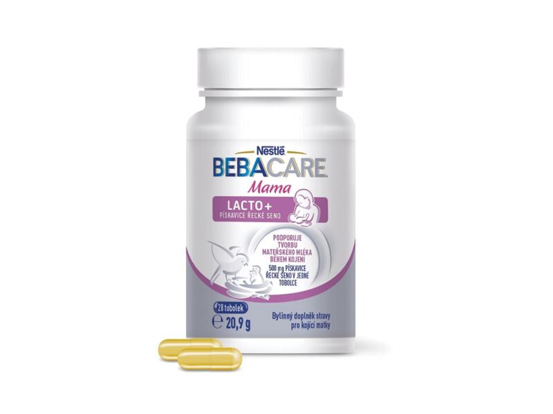 Bebacare Mama Lacto+ na podporu tvorby mléka 28 tobolek Bebacare Mama Lacto+ na podporu tvorby mléka 28 tobolek